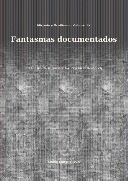 Portada de Fantasmas documentados